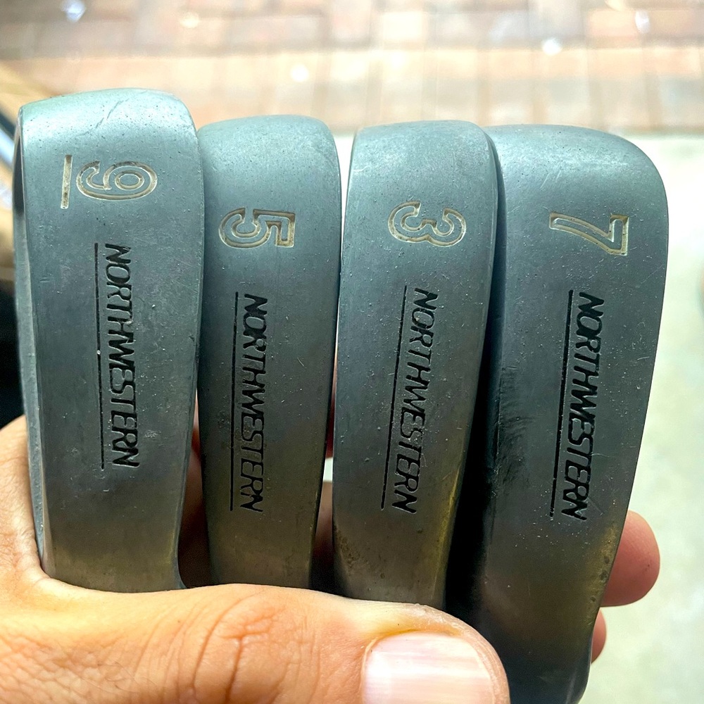 Golf clubs Northwestern 4 pc RH